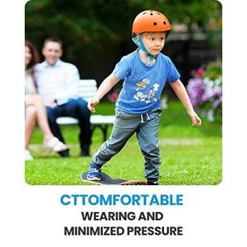 OutdoorMaster Youth & Kids Bike Helmet - Adjustable Multi-Sports Skateboard Helmet with Removable Li...