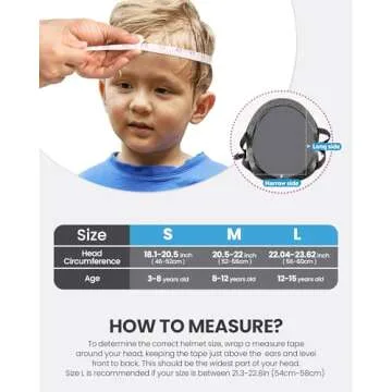 OutdoorMaster Kids Adjustable Bike Helmet for Safety and Comfort