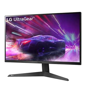 LG 24GQ50F-B 24-Inch Class Full HD (1920 x 1080) Ultragear Gaming Monitor with 165Hz Refresh Rate an...