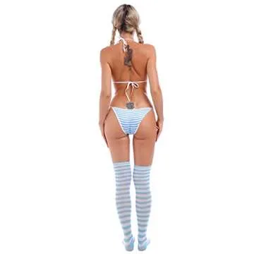 Kawaii Anime Lingerie Set for Cosplay and Parties