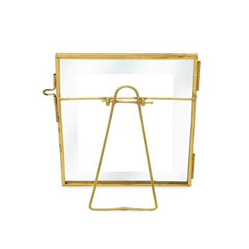 Elegant Isaac Jacobs Antique Gold Floating Picture Frame