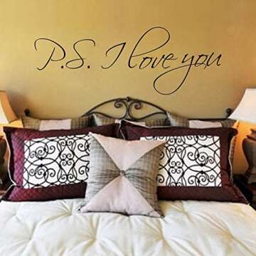 MoharWall I Love You Vinyl Wall Decals Art