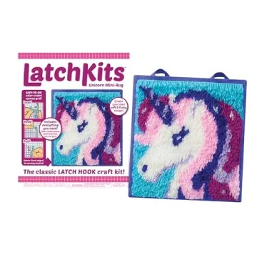 LatchKits Latch Hook Kits for Kids – Fun Crafting Set
