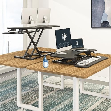 FLEXISPOT 35in Height Adjustable Desk Converter
