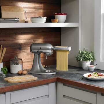 KitchenAid Pasta Deluxe Set for Effortless Homemade Pasta