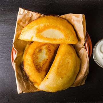 DELE FOODS Shredded Beef Empanadas, Delicious Crispy and Nutritive Appetizer, Frozen Appetizers & Sn...