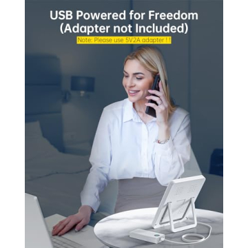 SUXIO 10000 Lux Light Therapy Lamp Mood Booster