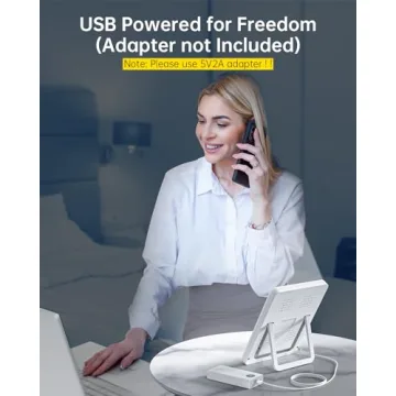 SUXIO 10000 Lux Light Therapy Lamp Mood Booster