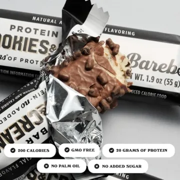 Barebells Cookies & Cream Protein Bars 20g Protein