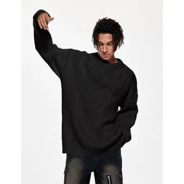 Vamtac Oversized Cable Knit Sweaters for Stylish Comfort