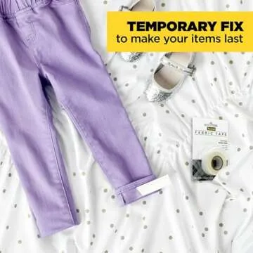 Scotch Removable Fabric Tape, 3/4 in x 180 in, 1-Roll, Removable and Double Sided