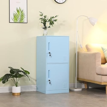 DAYTOYS Kids Metal Storage Locker - Durable & Stylish