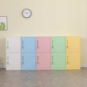 DAYTOYS Kids Metal Storage Locker - Durable & Stylish