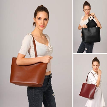 Elegant Vegan Leather Tote Bag for Modern Women