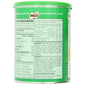 Nestle MILO Activ-Go Chocolate Malt Powder Drink Mix 14.1 oz (Pack of 12)