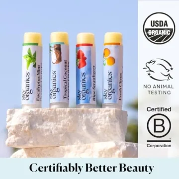 Sky Organics Organic Lip Balm Set - Nourish Your Lips Naturally