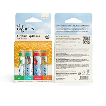 Sky Organics Organic Lip Balm Set - Nourish Your Lips Naturally