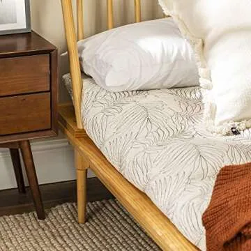 Mid Century Modern Spindle Bed Frame for Stylish Bedrooms