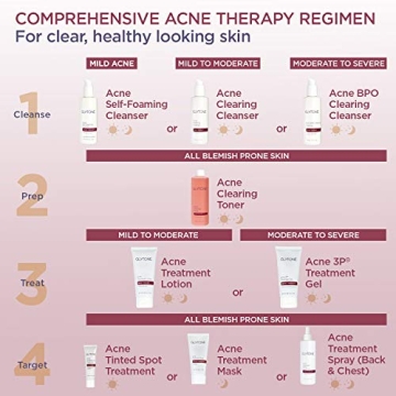 Glytone Acne Spot Treatment Cream with 8% Sulfur and Tinted Concealer