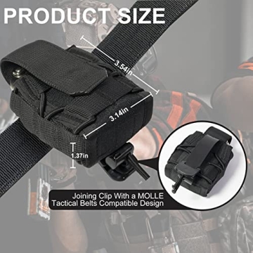 Handcuff Holster for Law Enforcement: Versatile Open Top Cuff Case