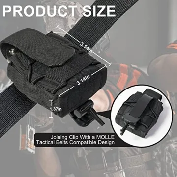 Handcuff Holster for Law Enforcement: Versatile Open Top Cuff Case