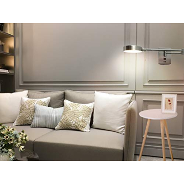 HomeFocus LED Swing Wall Lamp with USB Charging