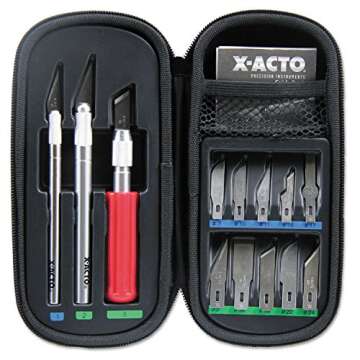 ELMERS X-Acto Knife Set: 3 Knives & 10 Blades Included