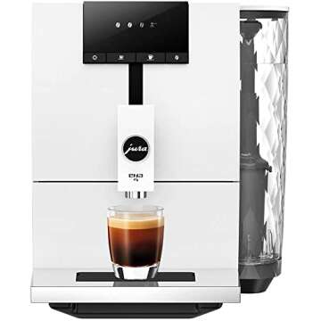 Jura ENA 4 Full Nordic White Coffee Machine - Perfect Espresso Every Time