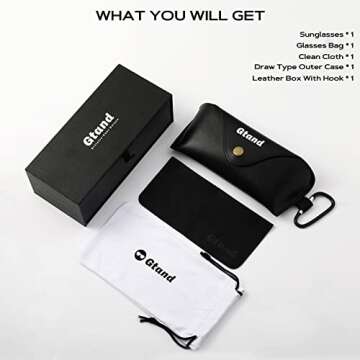 Gtand Unisex Vintage Retro Round Style Tinted Sunglasses For Men Women Fashion Circle Sun Glasses 46mm