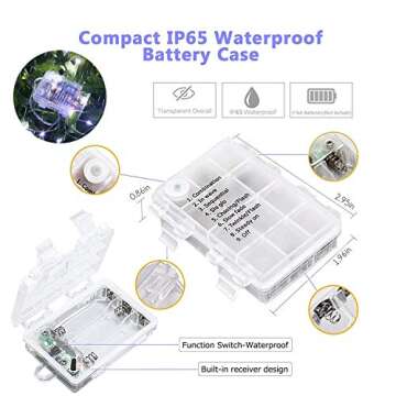 Thanksgiving Decorations Golden Maple Lighted Fall Garland 10ft 20 LEDs 2Pack Maple Leaves Waterproof Battery Operated String Lights with Remote Control Timer for Halloween, Christmas, Decorations