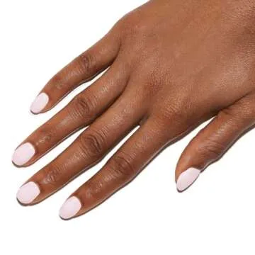 Le Mini Macaron DIY Gel Manicure Kit | Gel Nail Polish Kit w/LED Nail Dryer Lamp, Lilac Blossom (Lilac Blossom)