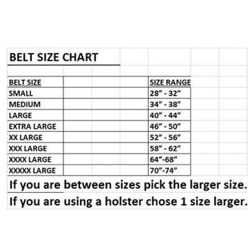 Perfect Fit Tactical Duty Belt Nylon Webbing 1.5-Inch Black