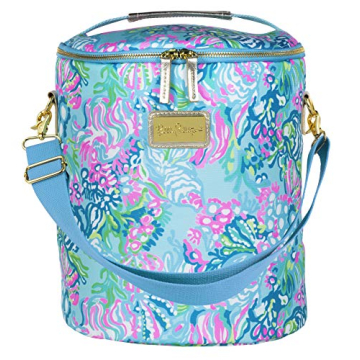 Lilly Pulitzer Insulated Beach Cooler Aqua La Vista