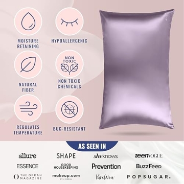 Blissy Pillowcase 100% Pure Silk for Healthier Hair & Skin