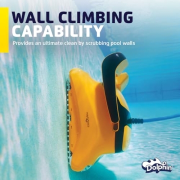 Dolphin Wave 80 Robotic Pool Cleaner with Remote Control