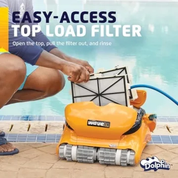 Dolphin Wave 80 Robotic Pool Cleaner with Remote Control