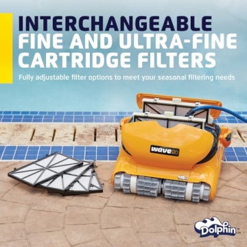 Dolphin Wave 80 Robotic Pool Cleaner with Remote Control