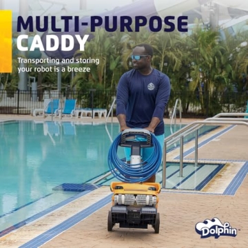 Dolphin Wave 80 Robotic Pool Cleaner with Remote Control