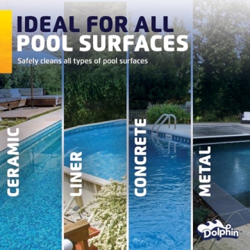 Dolphin Wave 80 Robotic Pool Cleaner with Remote Control