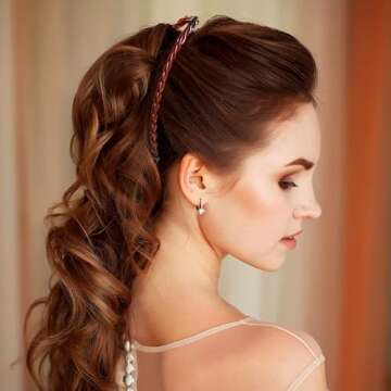 Generic 12PCS Banana Clips Hair, Banana Clip Clincher Combs for Thick Thin Hair, Vintage Fishtail Fi...