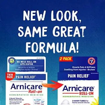 Boiron Arnicare Roll-On for Relief of Joint Pain, Muscle Pain, Muscle Soreness, and Swelling from Br...