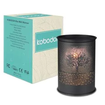 Stylish Metal Wax Melt Warmer for Home and Office