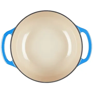 Lodge 4.5 Quart Cast Iron Dutch Oven - Caribbean Blue