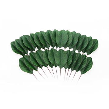 Namzi Artificial Magnolia Leaves for Decor and Crafts