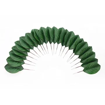 Namzi Artificial Magnolia Leaves for Decor and Crafts