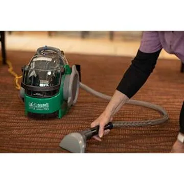 Bissell BigGreen Commercial Little Green Pro Commercial Spot Cleaner, Carpet & Upholstery Cleaner and Car/Auto Detailer with Deep Stain Tool, 6" Tough Stain Tool BGSS1481