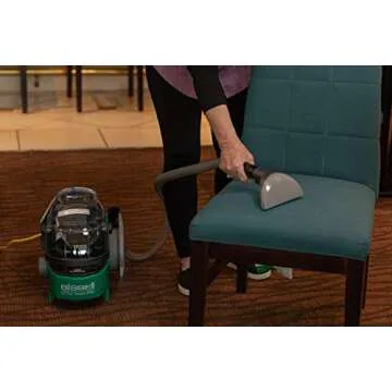 Bissell BigGreen Commercial Little Green Pro Commercial Spot Cleaner, Carpet & Upholstery Cleaner and Car/Auto Detailer with Deep Stain Tool, 6" Tough Stain Tool BGSS1481