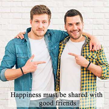 Jeka Valentine's Day Gifts: Braided Friendship Bracelets for Teens