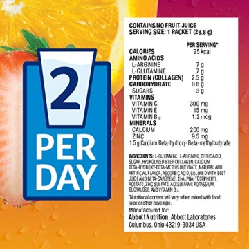 Juven Drink Mix for Enhanced Wound Healing Support