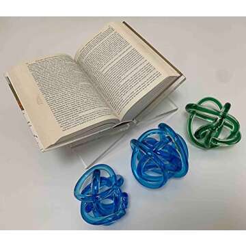 Ritadeshop Acrylic Book Stand - Modern Display Holder